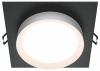 Встраиваемый светильник Downlight DL086-GX53-SQ-BW Maytoni Hoop