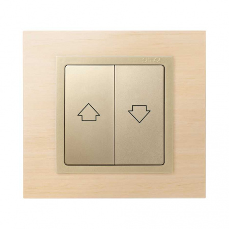 Simon 82 Шампань Клавиша жалюзийная 2-ая