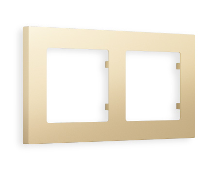 Рамка ALFA Techno (Шампань) 2-ая AF220602