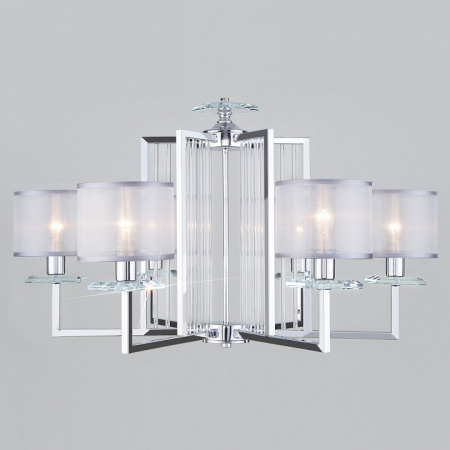 Умный подвесной светильник 60123/6 хром Eurosvet Fargo