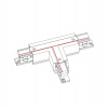 Коннектор T-образный правый 1 Nowodvorski Ctls Power 8242