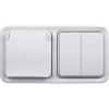 Legrand Plexo Белый Монтажная коробка 2-ая для наружного монтажа,горизонтальная,IP55