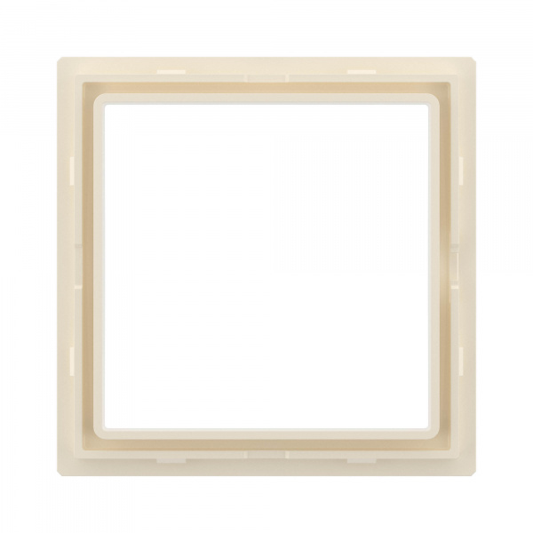 DKC Avanti Бежевый Декоративная вставка для металлических рамок 2 модуля
