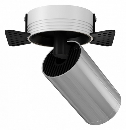 Встраиваемый светильник (Набор) C058CL-1BCH(C058CL-01B(1шт.), TRA020-01CH(1шт.), DLA048-01W(1шт.)) Maytoni Focus S