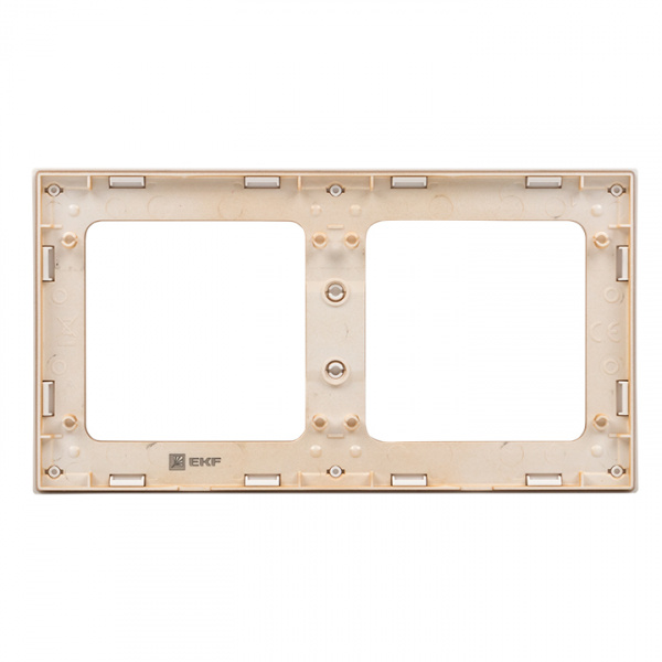 EKF PROxima Стокгольм Белый Линия шампань Рамка 2-ая