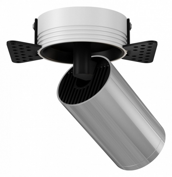 Встраиваемый светильник (Набор) C058CL-1BCH(C058CL-01B(1шт.), TRA020-01CH(1шт.), DLA048-01W(1шт.)) Maytoni Focus S