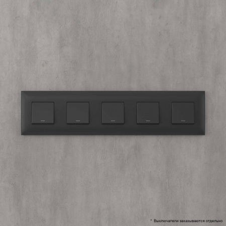 DKC Avanti Черный матовый Рамка 10 модулей