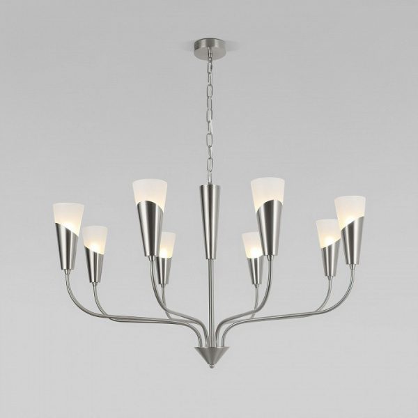 Подвесной светильник 60167/8 никель Eurosvet Rhyton