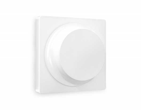 Лицевая панель ALFA (Белый матовый) для светорегулятора универсального QUANT AP1255