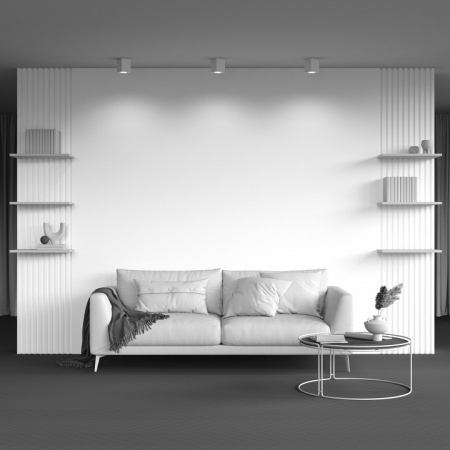 Потолочный светильник C013CL-01W Maytoni Slim