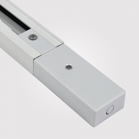 Ввод питания Skylite HSBL_0028 для накладного шинопровода 220В, белый