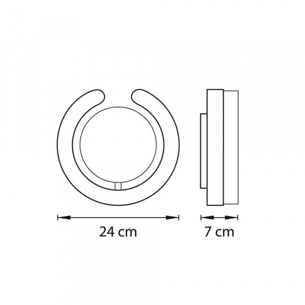 Настенный светильник Lightstar Unitario 763649