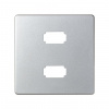 Simon 82 Detail Алюминий Накладка Розетки USB 2-ой 2.0 типа A, мама (7501090-039)