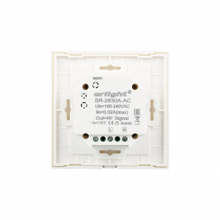 Панель управления Arlight Sens SR-2830A-RF-IN White 017858