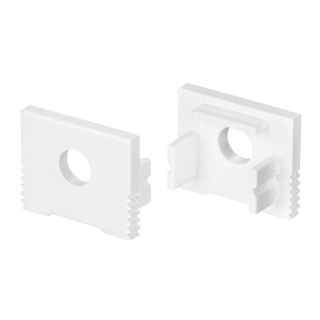 Arlight Заглушка SL-SLIM-H13M WHITE с отверстием (Пластик)