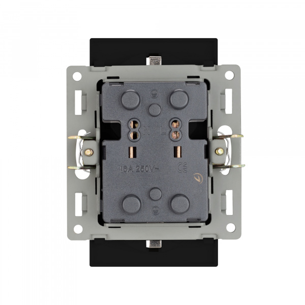 Механизм электрической розетки SCT-MEUD-PL-BK (250V, 16A) (Arlight, -)