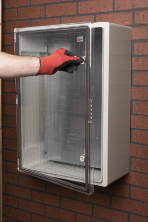 EKF PROxima Щит пластиковый с монтажной платой прозр. дверь 700х500х250 мм IP65