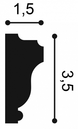 PX117 молдинг