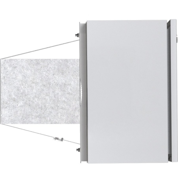 EKF Basic Крепление на столб монтажной полосой (ширина шкафа до 400 мм)