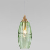 Подвесной светильник 50222/1 зеленый Eurosvet Lotus