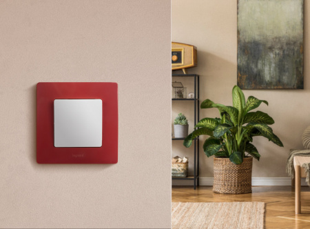 Legrand Etika Белый Выключатель 1-клавишный 10А