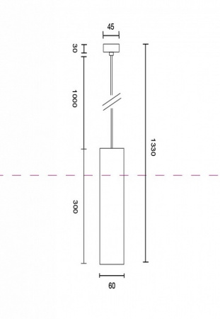 Подвесной светильник P075PL-01B Maytoni Focus