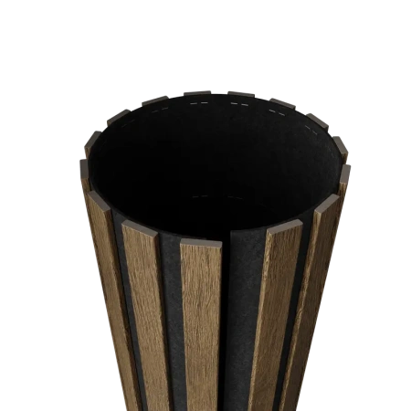 Акустическая панель FLEX Дуб Муссон 1200×600 мм рейка 25х6 мм