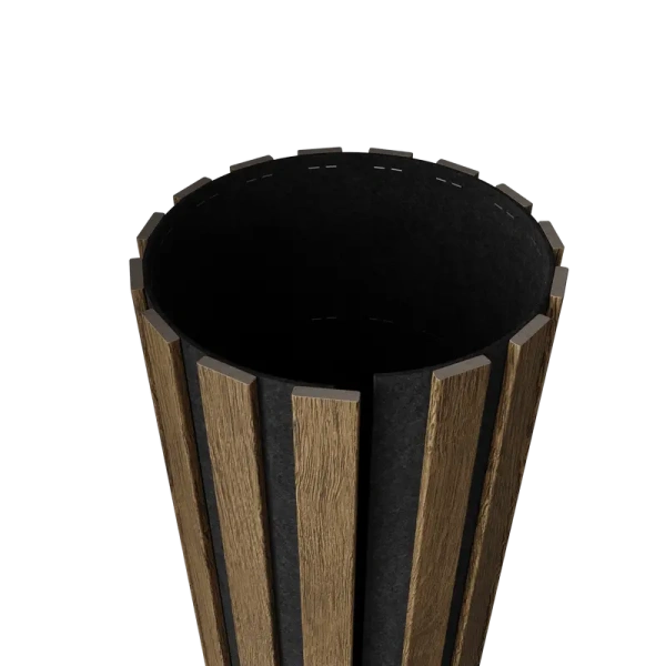 Акустическая панель FLEX Дуб Муссон 1200×600 мм рейка 25х6 мм