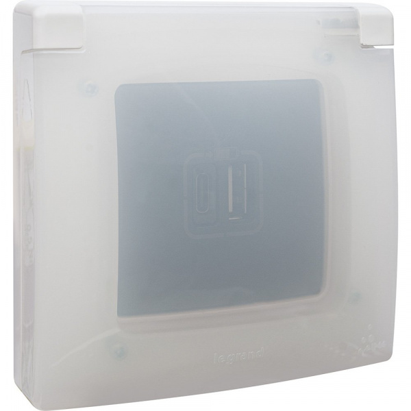 Legrand Etika Белая Рамка 1-ая IP44