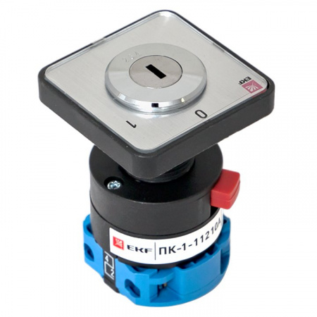 EKF PROxima Переключатель кулачковый ПК-1-112 10А 2P «0-1» с ключом