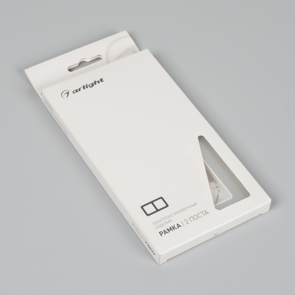 Arlight Рамка алюминиевая FRM-AKIRY-SFAL-2-SR (-)