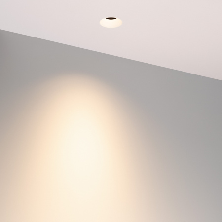 Arlight Светильник MS-RIALTO-TRIMLESS-R40-9W Warm2700 (WH, 36deg, 230V) (IP20 Металл, 5 лет)