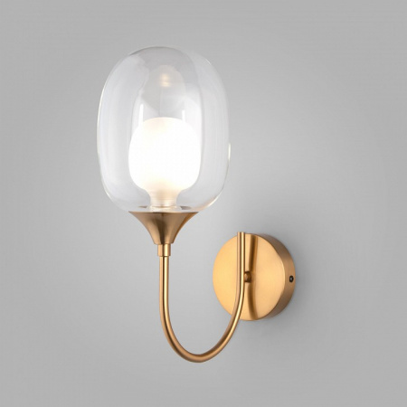 Настенный светильник 70218/1 латунь Eurosvet Spritz