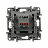 Legrand Etika Алюминий Переключатель промежуточный 1-клавишный, винтовые клеммы, 10AX, 250 В