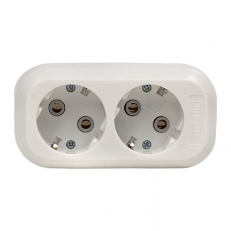 EKF PROxima Колодка 2 гн. 16А 3,5кВт с/з Эксперт