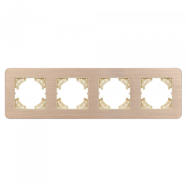 Arlight Рамка алюминиевая FRM-AKIRY-AL-4-GD (-)