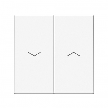 Systeme Electric ArtGallery Лотос Выключатель 2-клавишный для жалюзи, 2х сх.4, 10А, механизм