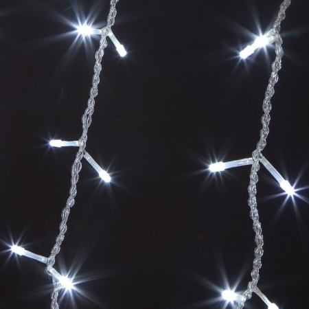 Гирлянда занавес белый 1,5*1 м IP20 200-001 белый Eurosvet 200-001