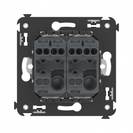 DKC Avanti Закаленная сталь Кнопка двухклавишная