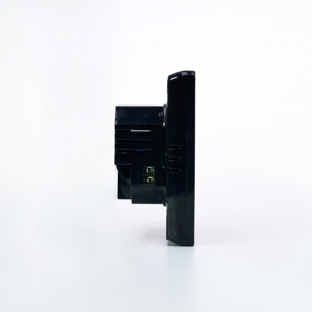 Systeme Electric ArtGallery ЧЕРНЫЙ ТЕРМОСТАТ программируемый с Wi-Fi для электрического теплого пола, 16 А, моноблочный