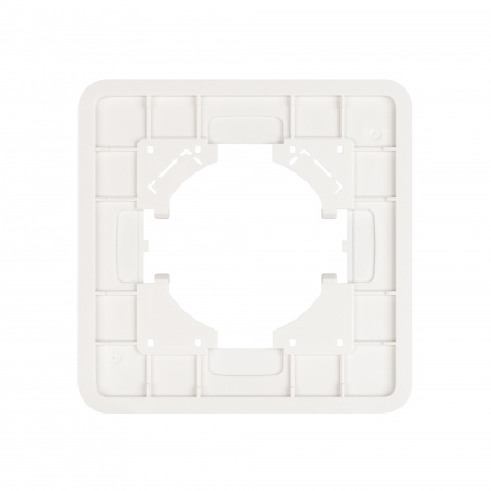 Arlight Рамка стеклянная FRM-OMALI-GS-1-WH (-)