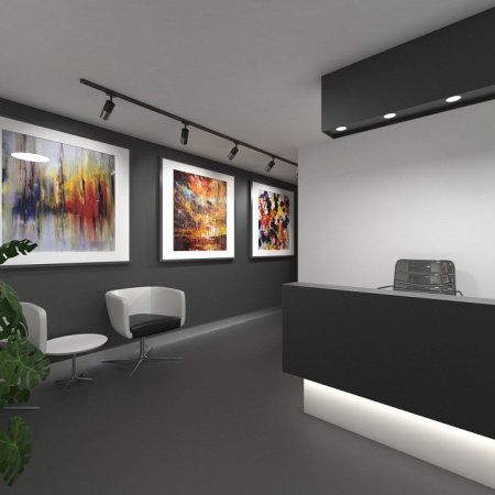 Трековый светодиодный светильник для однофазного шинопровода Avantag Черный матовый/хром 6W 4200K LTB27 Elektrostandard Avantag a040961