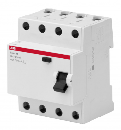 ABB Basic M УЗО 4P, 63A, 100мA, AC, BMF42463
