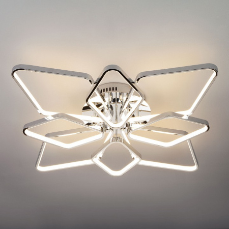 Светодиодный потолочный светильник 90081/8 хром Eurosvet Kalifea