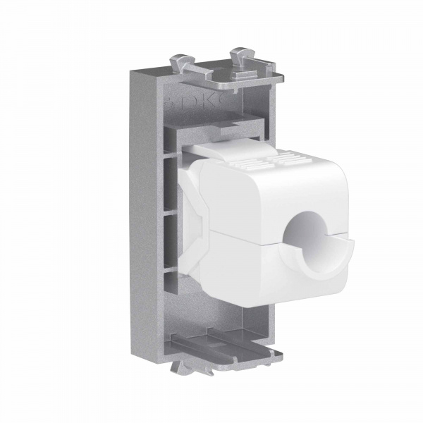 DKC Avanti Компьютерная розетка RJ-45 без шторки модульная, кат.6А, Закаленная сталь, 1 модуль