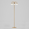 Напольный светодиодный светильник с регулировкой цветовой температуры 90194 золото Eurosvet Ragno