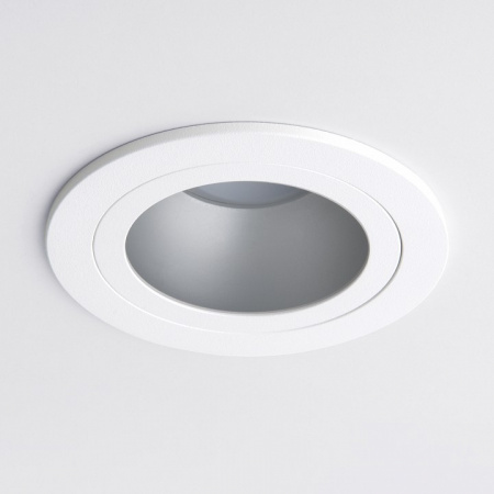 Встраиваемый точечный светильник 122 MR16 серебро/белый Elektrostandard Flood a053353