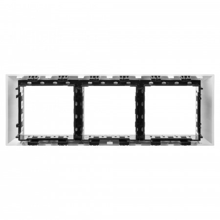 DKC Avanti Серебристый металлик Рамка-суппорт для In-liner Front 6 модулей