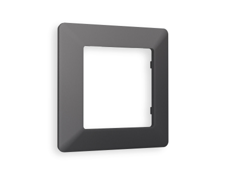 Рамка ALFA Line (Антрацит серый) 1-ая AF110651