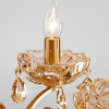Подвесная хрустальная люстра 10109/6 бронза Eurosvet Escada
